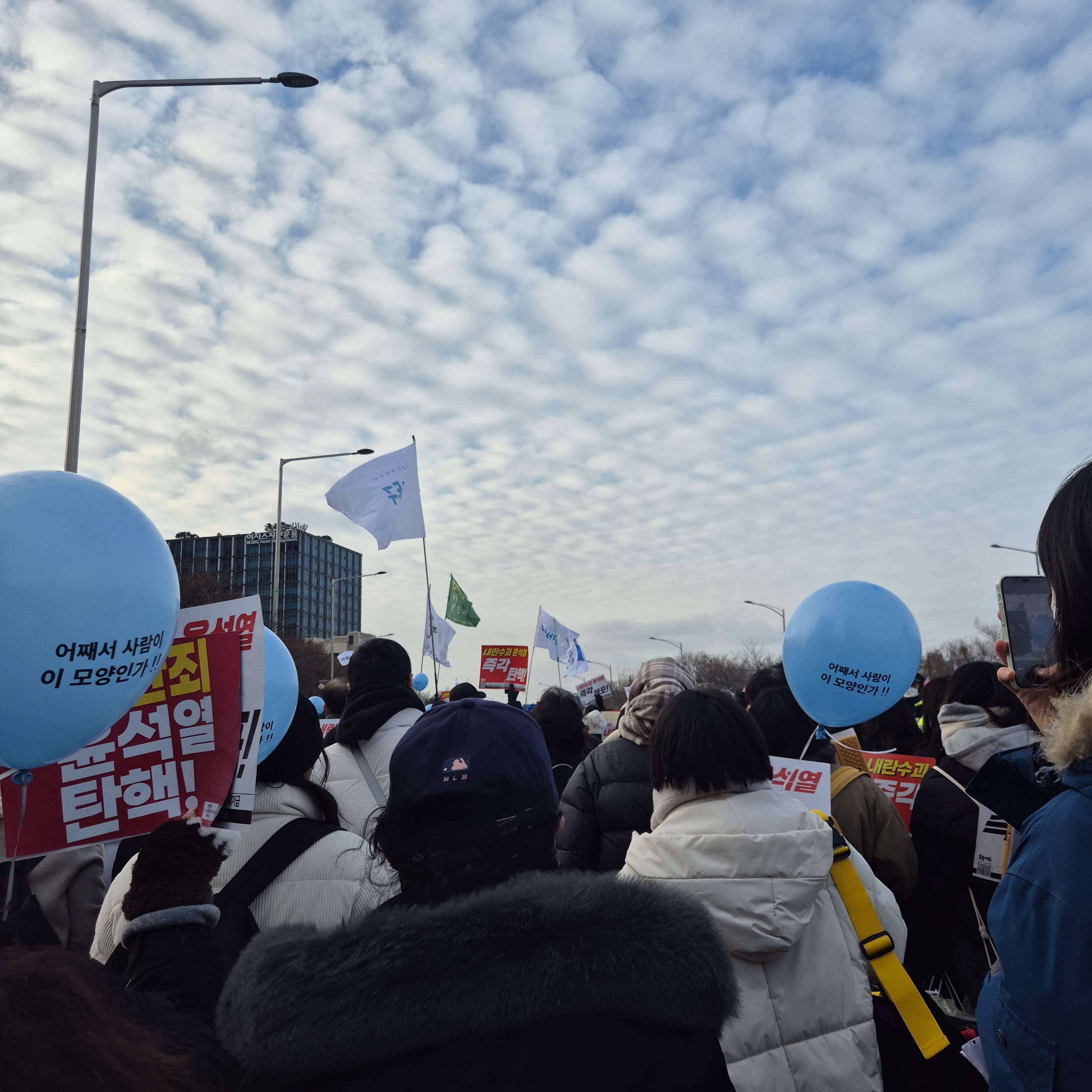 [잡담] 오늘 탄핵 집회에 혼자 다녀옴 | 인스티즈