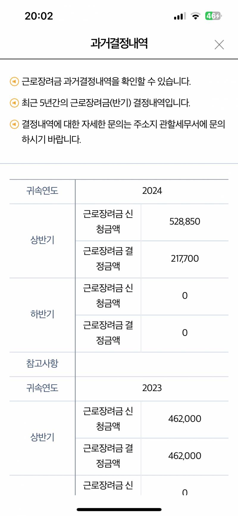 [잡담] 근로장려금 결정금액 | 인스티즈