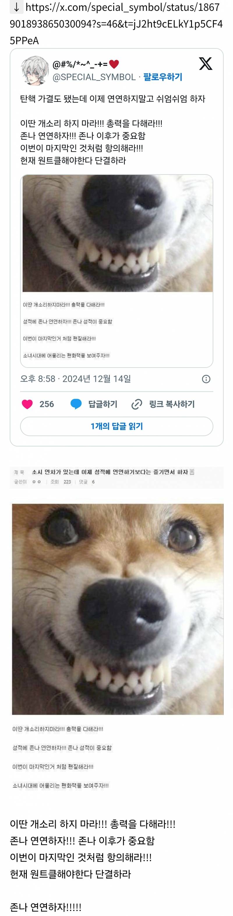 탄핵 가결도 됐는데 이제 연연하지말고 쉬엄쉬엄 하자 | 인스티즈