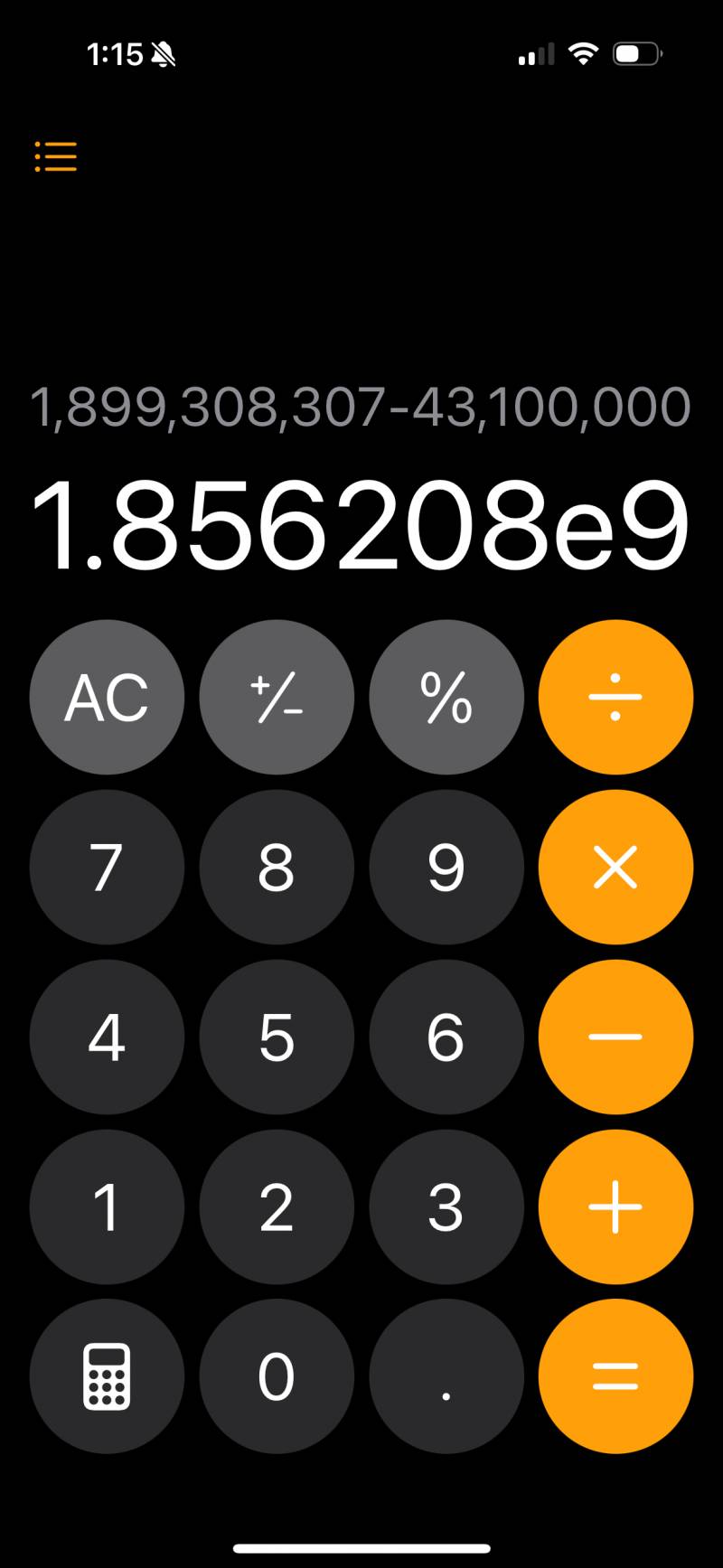 [잡담] 아이폰 계산기 잉거 왜 이런지 봐줄 사람ㅠㅠ | 인스티즈