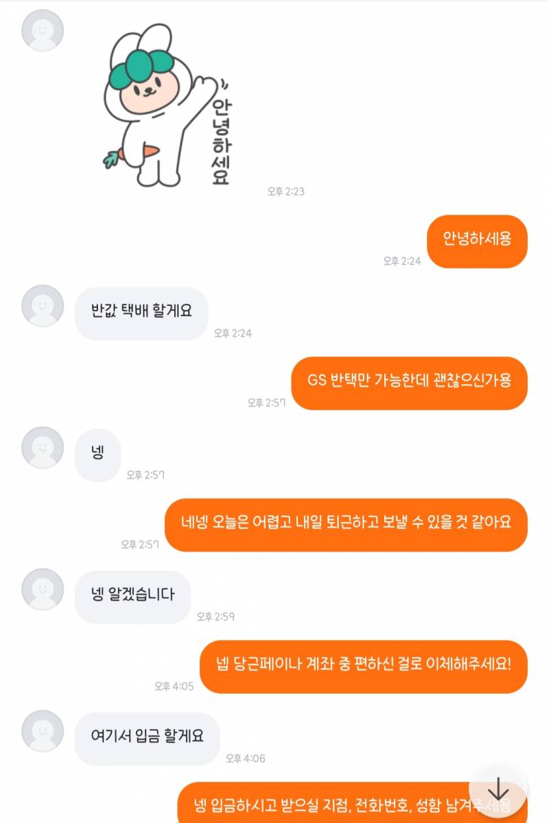 [잡담] 당근마켓 이모티콘만 보내는 사람은 진짜 과학인가? | 인스티즈