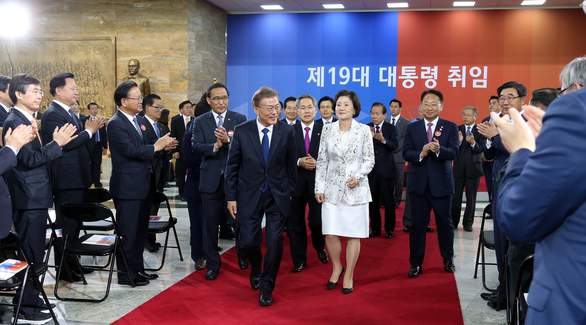 [잡담] 문재인 윤석열 취임식 비교 | 인스티즈