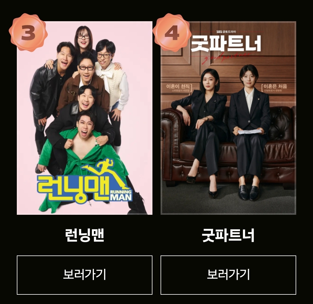 [정보/소식] SBS Play VOD TOP10 | 인스티즈