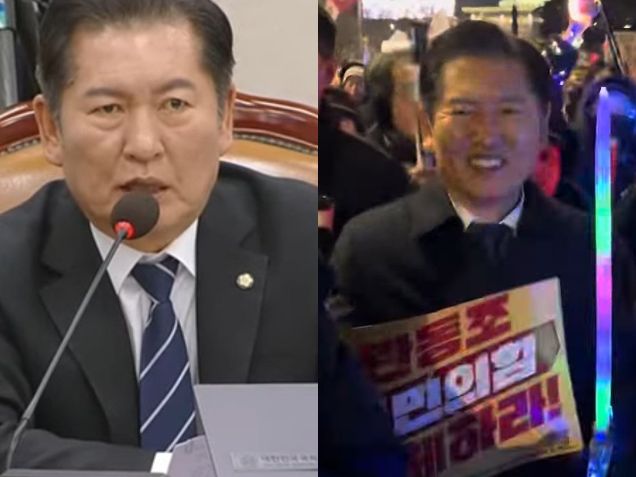 [잡담] 내란범들 뚜까팰때 vs 촛불시민들 만났을때 | 인스티즈