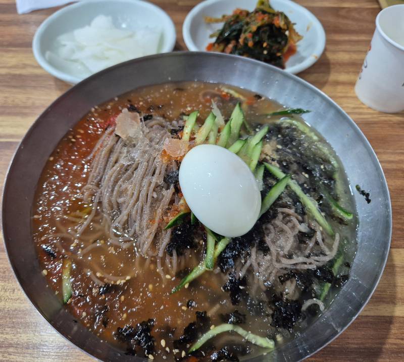 [잡담] 오늘 두번째 점심 메밀칼국수랑 메밀막국수🤤 | 인스티즈