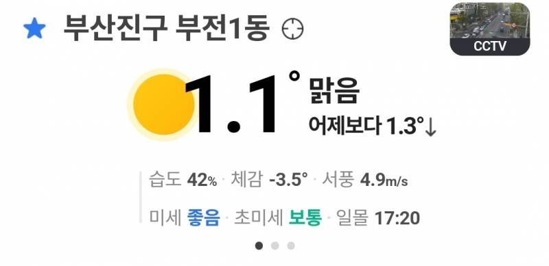 [잡담] 실시간 부산 1도인데 바람 때문에 체감 -3.5도임 | 인스티즈