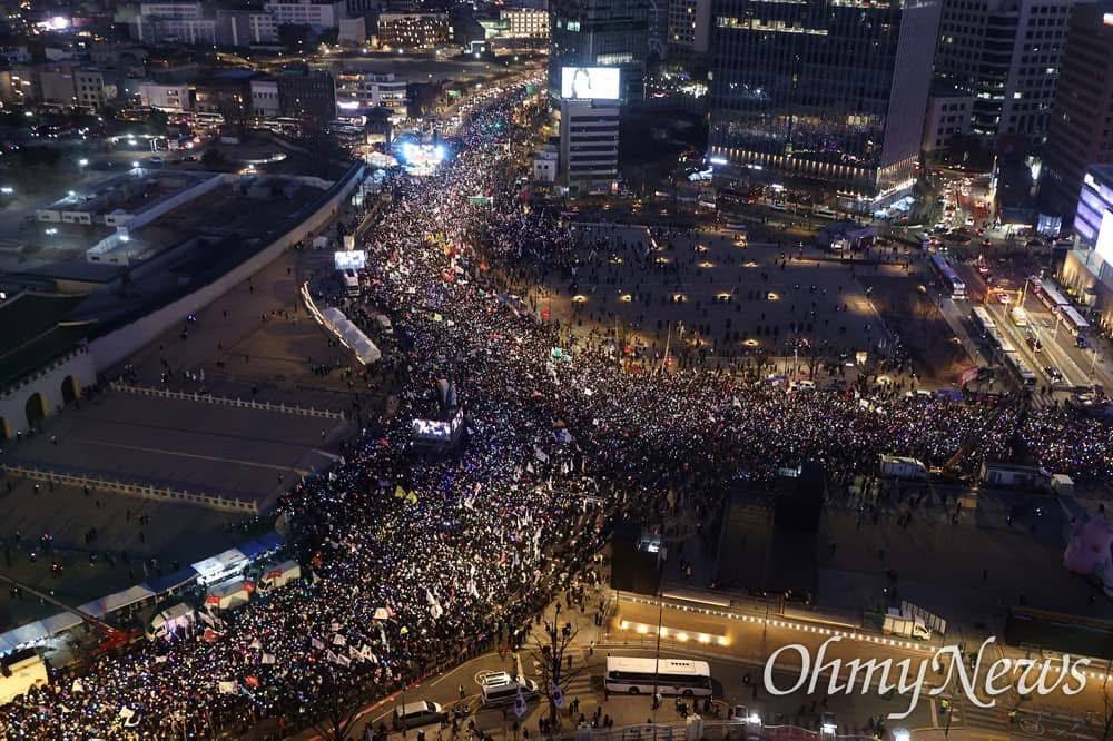 [잡담] 12월 28일 탄핵집회 항공샷 | 인스티즈