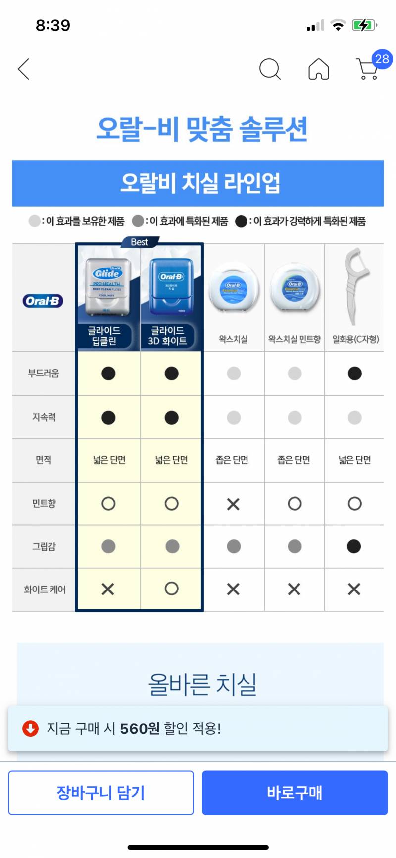 [잡담] 치실 첨써보려는데 요거맞아? | 인스티즈