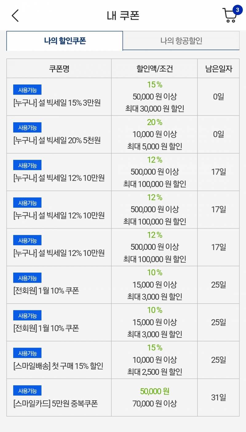 [잡담] 지마켓 쿠폰이 이렇게 많은데 | 인스티즈