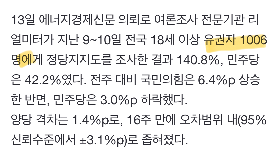 [잡담] 진짜 언론사들 너무 하다(전설의 국힘 40퍼) | 인스티즈