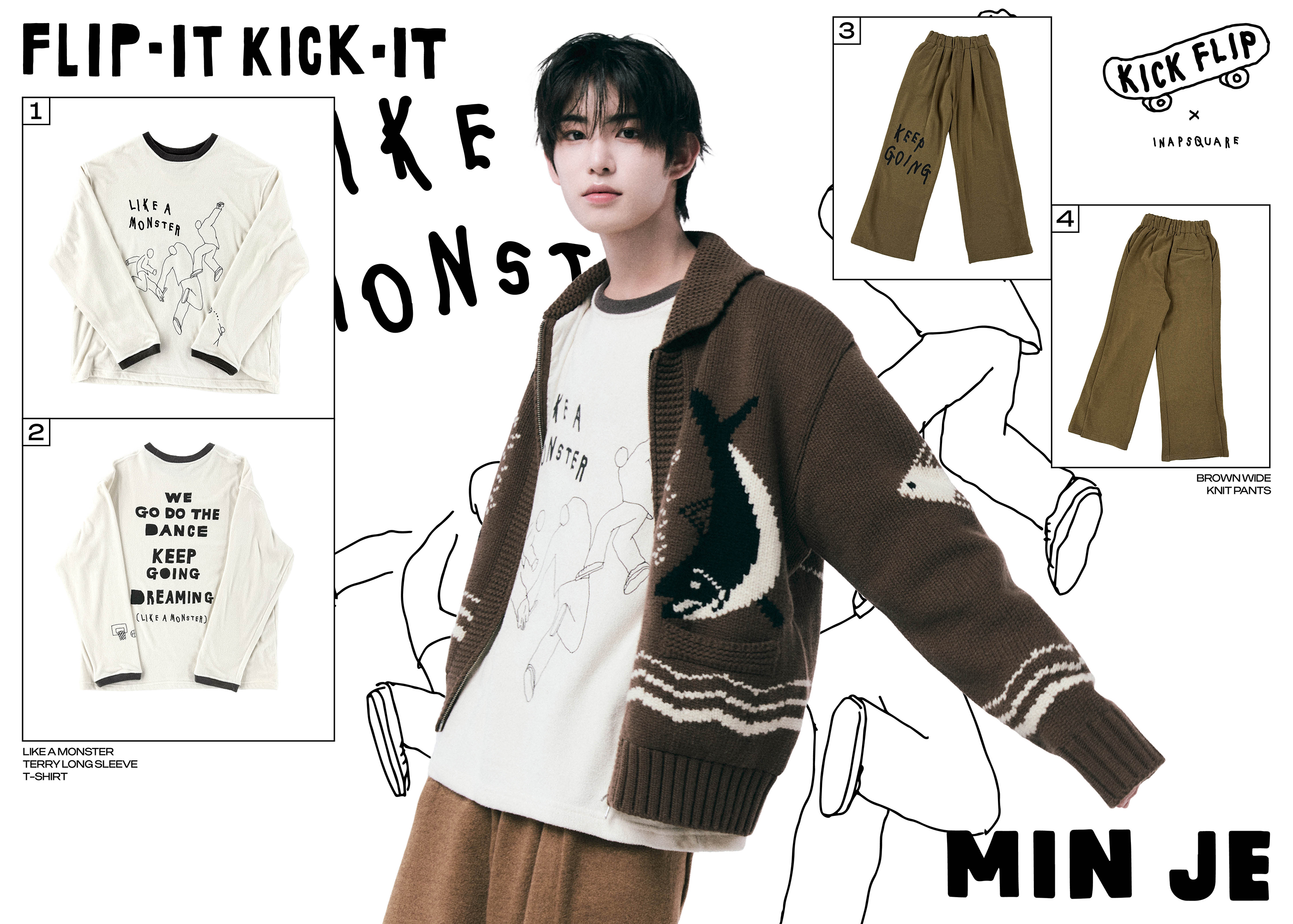 [정보/소식] 킥플립 (KickFlip) ℂ𝕆ℕℂ𝔼ℙ𝕋 ℙℍ𝕆𝕋𝕆 Lookbook | 인스티즈