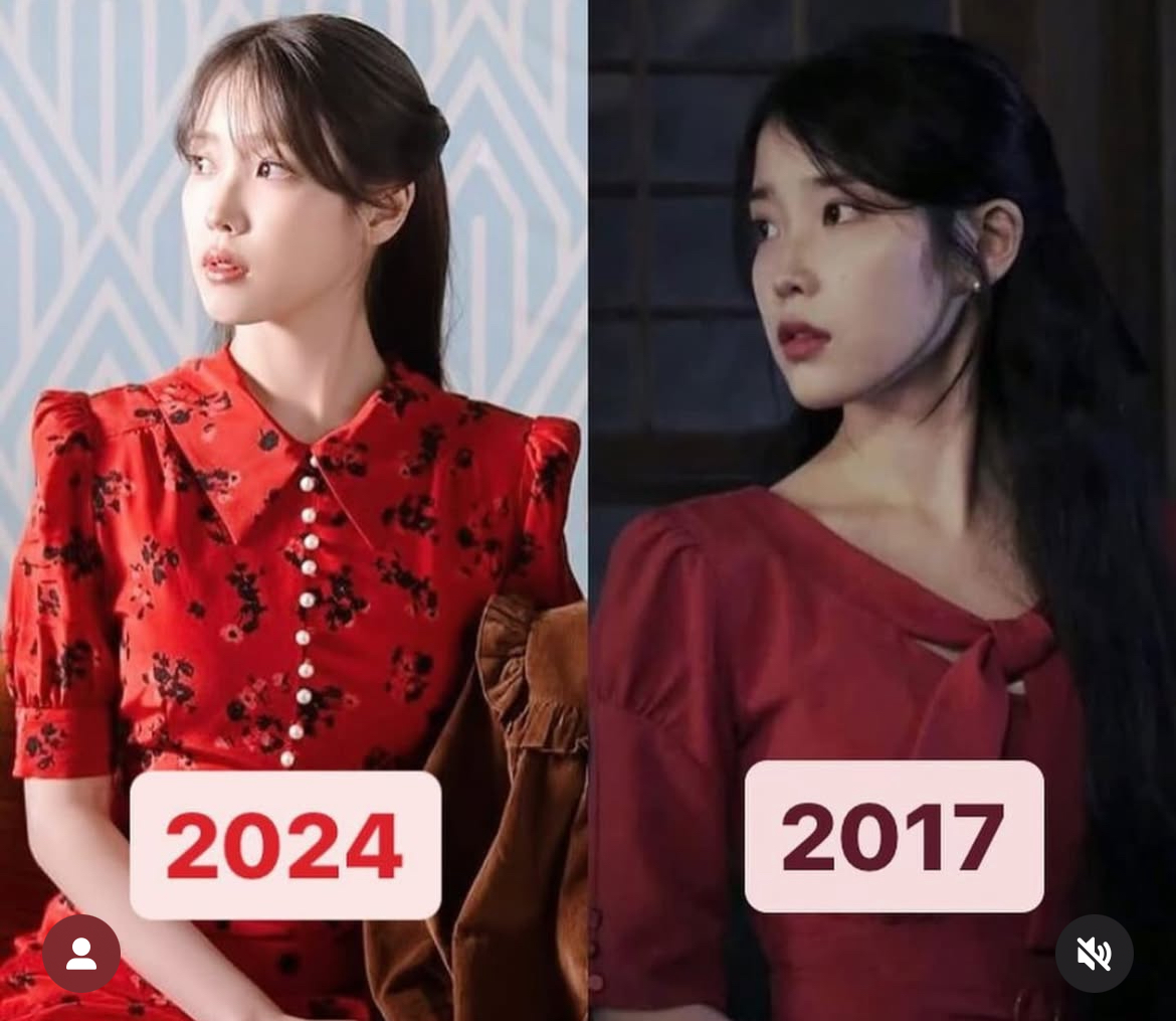 [잡담] 릴스에 아이유 2017 vs 2024 이 글 보는데 | 인스티즈