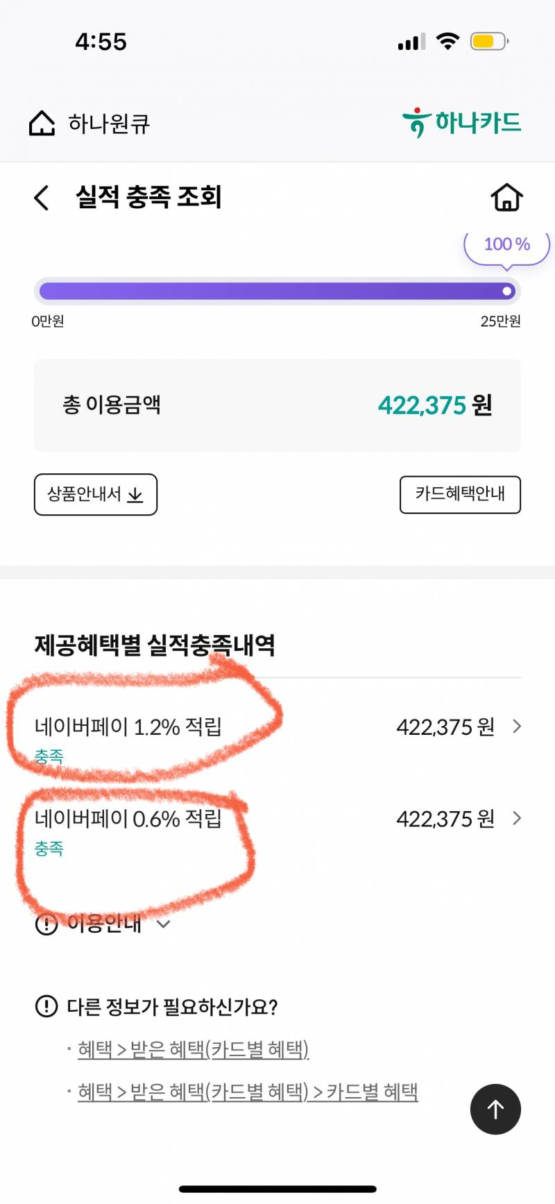 [잡담] 하나 네페 쓰는 익들아 이거 앱에서 둘 다 뜨는거 맞아??? | 인스티즈