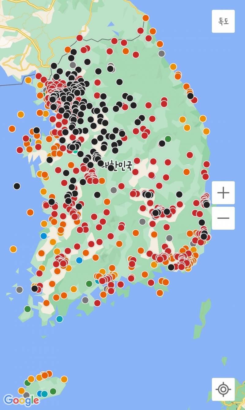 [잡담] 아까 우리나라 미세먼지 농도보고 충격먹음 | 인스티즈