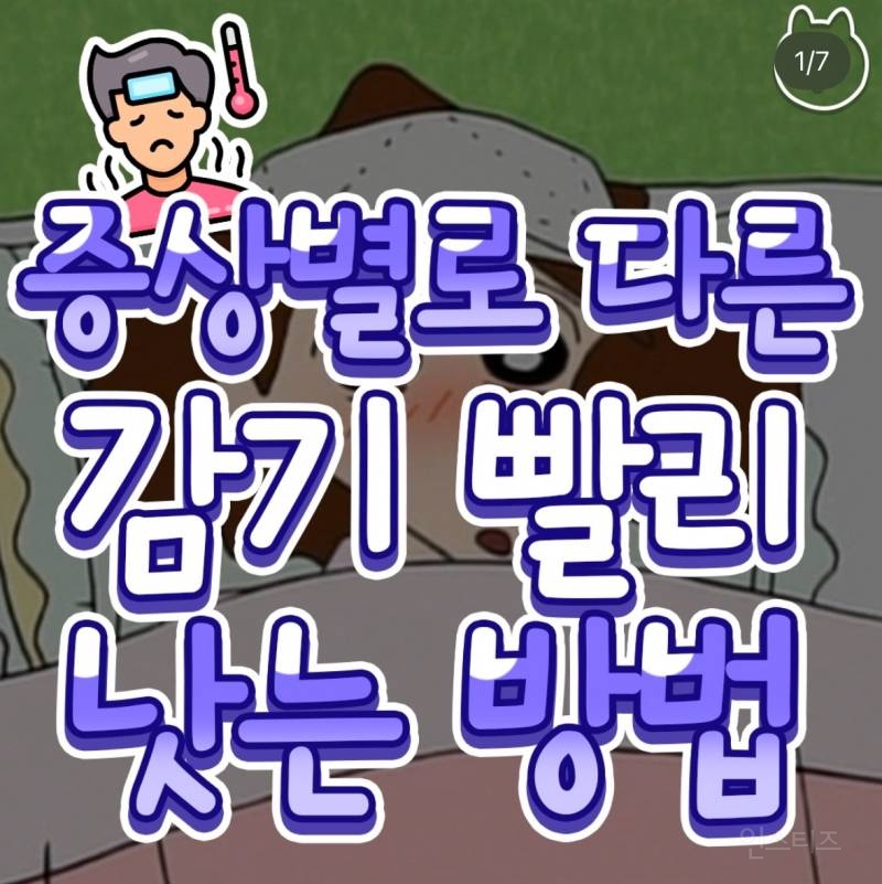 증상별로 다른 감기 빨리 낫는 방법.jpg | 인스티즈