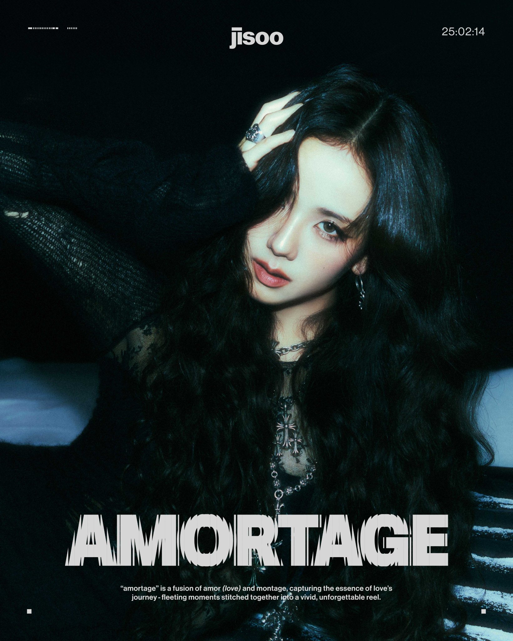 [정보/소식] 지수 JISOO MINI ALBUM [AMORTAGE] #Black COVER | 인스티즈