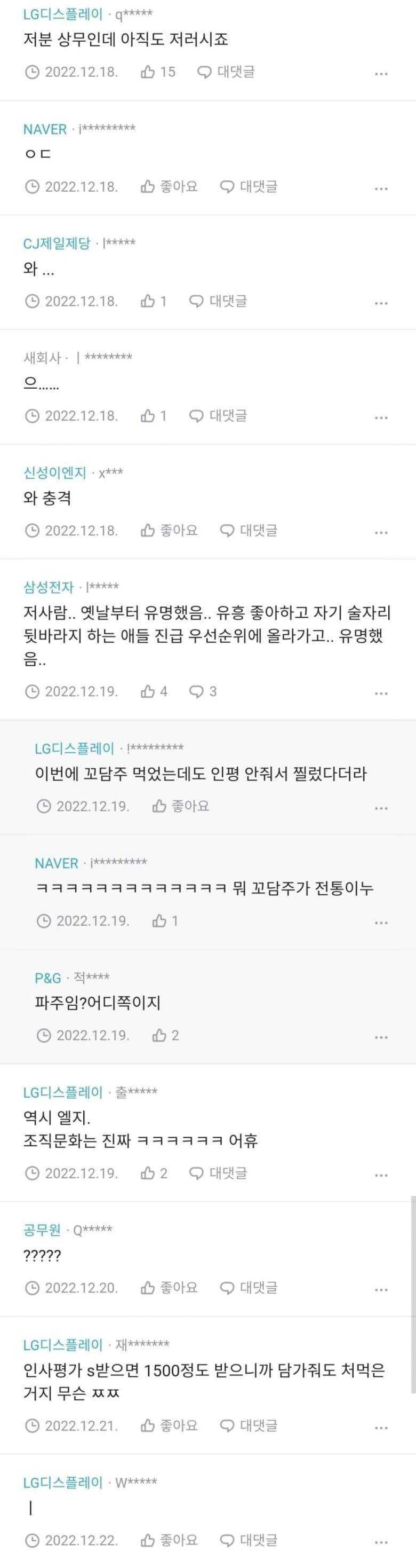 LG디스플레이 전설의 꼬담주 회식사건.jpg | 인스티즈