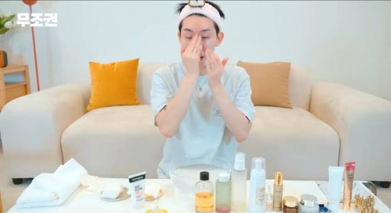 세안하고 마무리할때 페이스타올쓴다는 연옌.jpg | 인스티즈