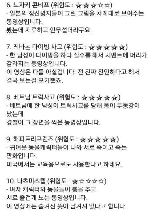 구글에서 절대로 검색하면 안되는 단어들 | 인스티즈