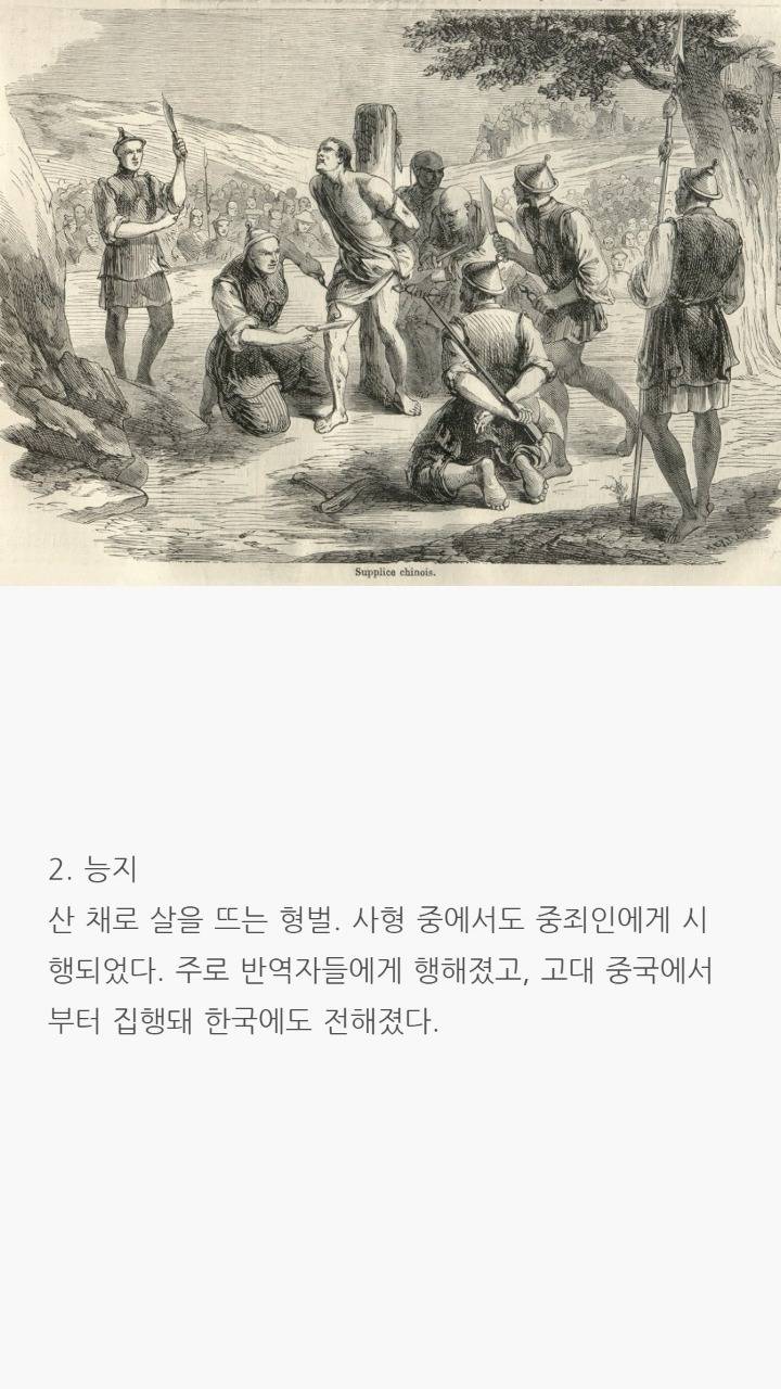 과거에 있었던 끔찍한 형벌들 | 인스티즈