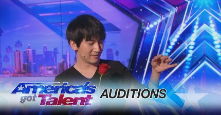 Visualist Will Tsai: Close-Up Magic Act Works With Cards and Coins - America's Got Talent 2017