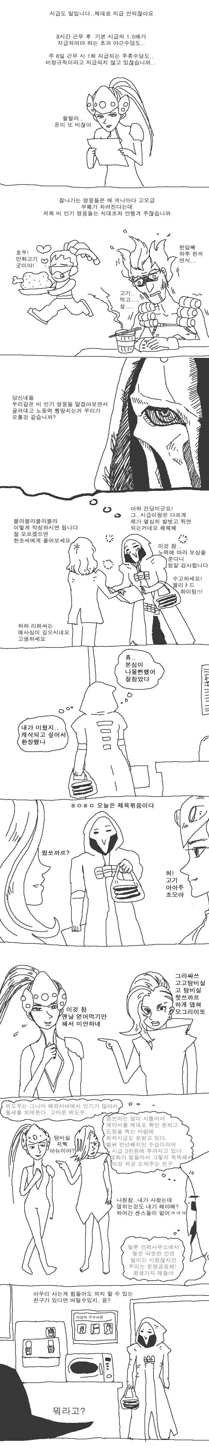 우울한 리퍼의 망가진 블리자드 직장 생활.manhwa | 인스티즈