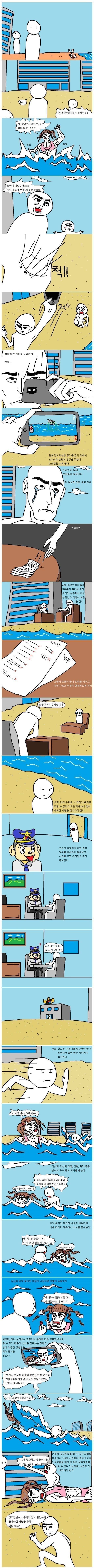 여름철 해변으로 바캉스 갈 게이들을 위한 구조 지침서 | 인스티즈