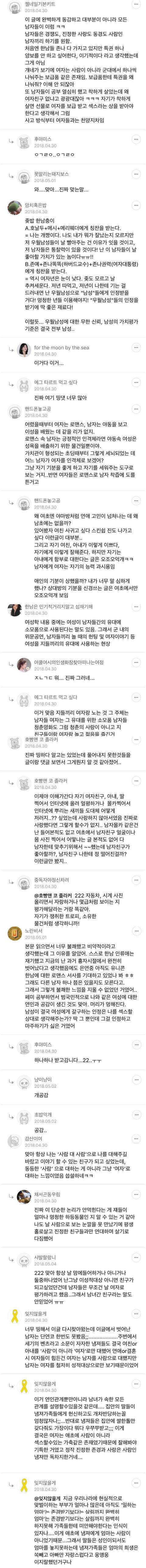 남자는 여자를 사랑하지 않는다. 남자는 남자만 사랑한다.twt 에 달린 띵댓 | 인스티즈