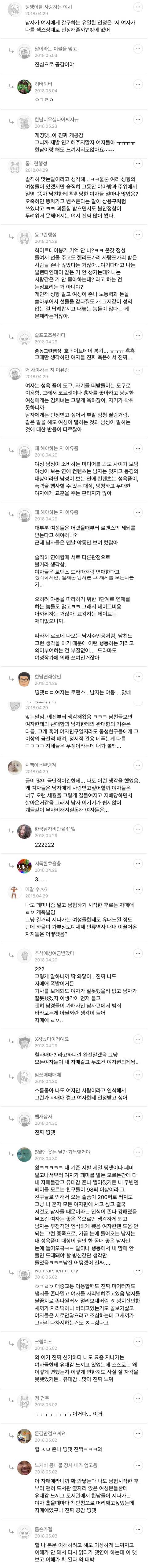 남자는 여자를 사랑하지 않는다. 남자는 남자만 사랑한다.twt 에 달린 띵댓 | 인스티즈