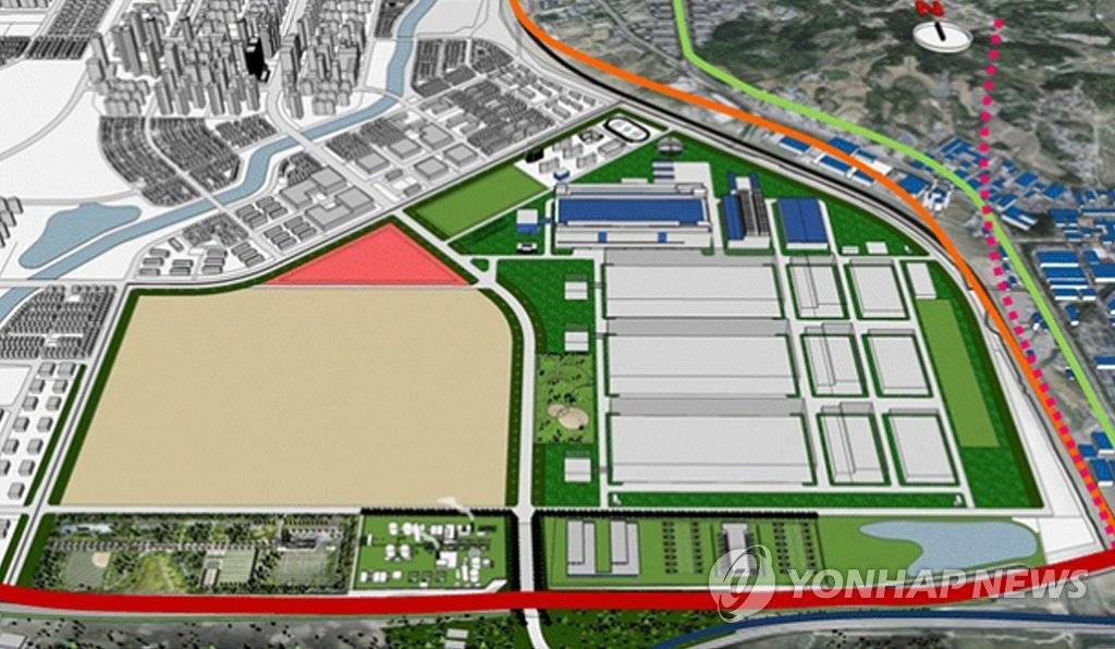 세계 최대 반도체 공장인 삼성전자 평택 반도체 공장 공사 현장 | 인스티즈