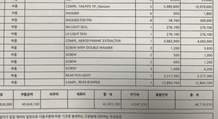 무보험 차가 페라리를 박으면 | 인스티즈