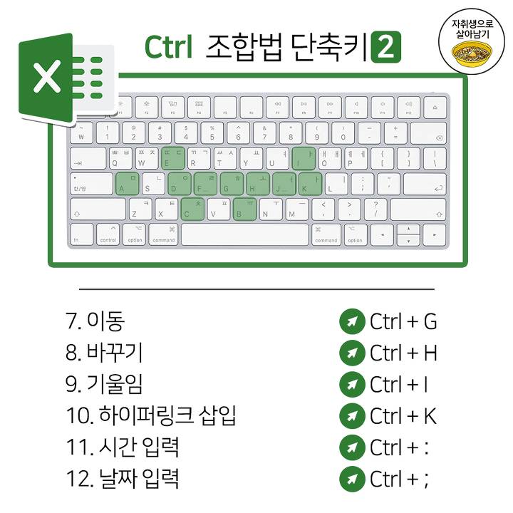 직장인이 활용하기 좋은 엑셀 단축키 46가지 | 인스티즈