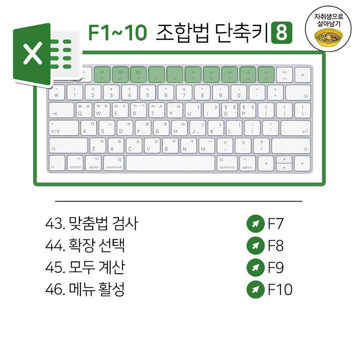 직장인이 활용하기 좋은 엑셀 단축키 46가지 | 인스티즈