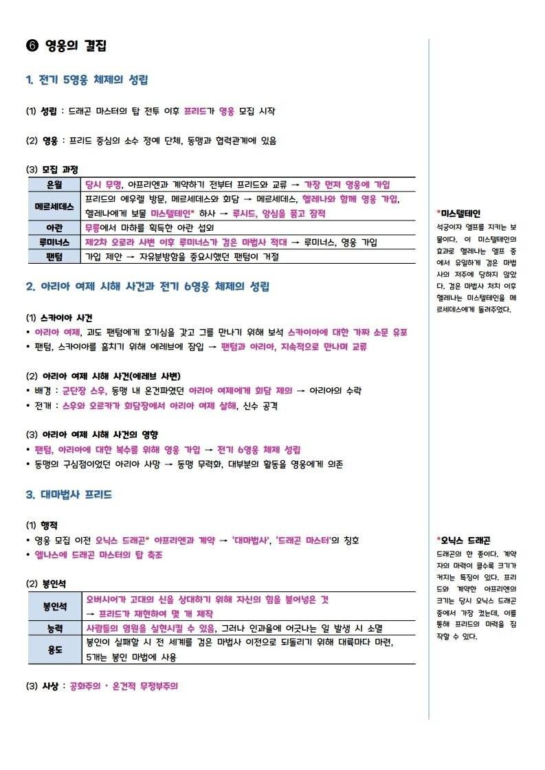 PDF로 정리한 메이플스토리의 세계관, 스토리의 모든 것 | 인스티즈