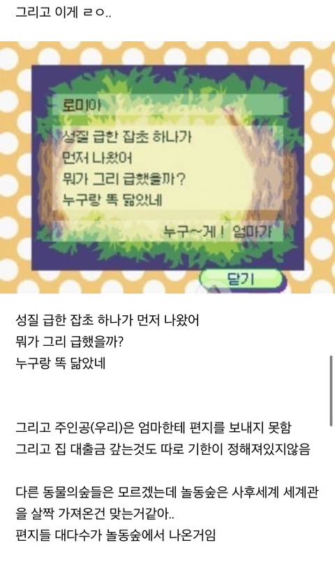 동물의숲=사후세계 맞는것같은 달글 - 인스티즈(instiz) 인티포털 카테고리 동물의숲=사후세계 맞는것같은 달글 - 인스티즈(Instiz) 인티포털 카테고리