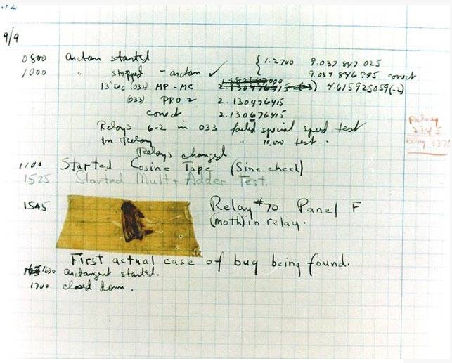컴퓨터 '버그'의 유래 | 인스티즈