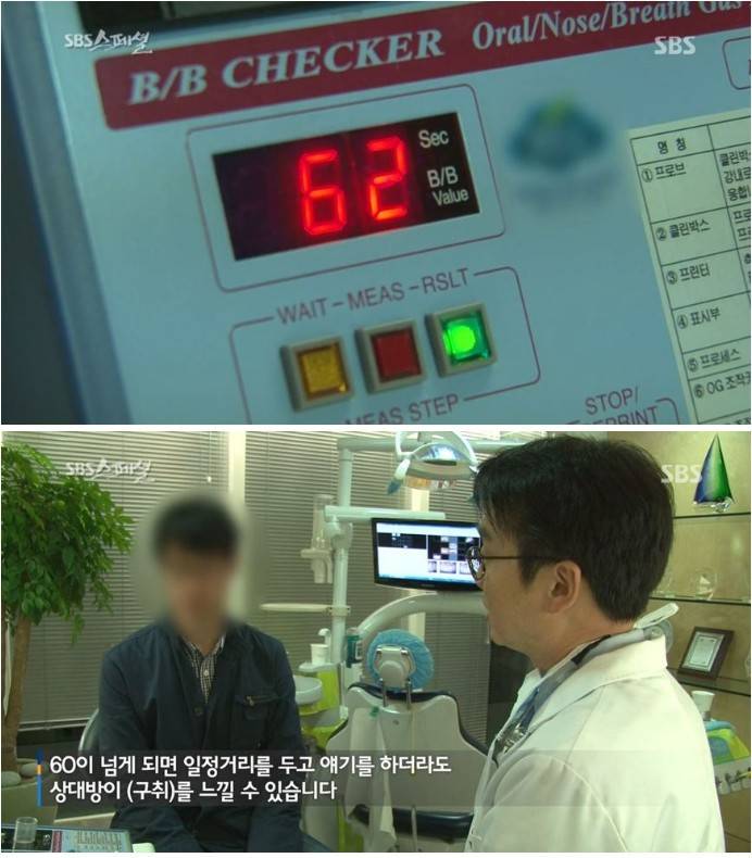 심한 입냄새로 이혼 당한 남자의 입냄새 고치는 SBS 다큐 | 인스티즈