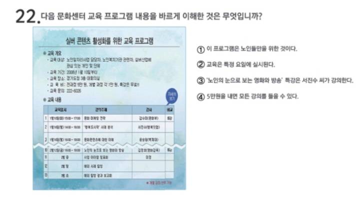 내 문장해석능력은 어느정도일까? - 50대와 말이 안 통하는 이유 | 인스티즈