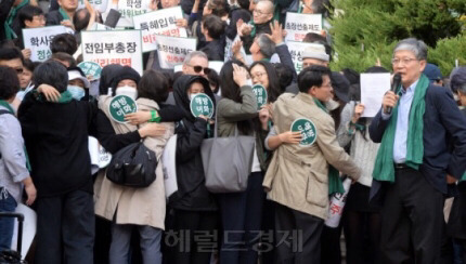 86일간의 이화여대 시위 날짜별 현장사진 모음 (소름주의)(+ 11월3일 4차총시위 추가) | 인스티즈