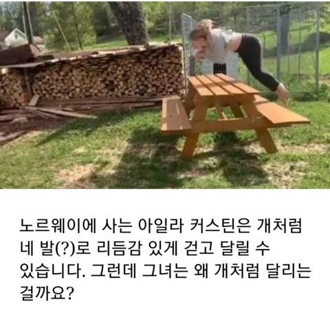 개처럼 사족보행하는 여자 gif | 인스티즈