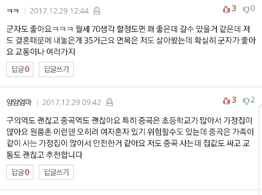 서울에서 여자혼자 살기좋은 지역 | 인스티즈