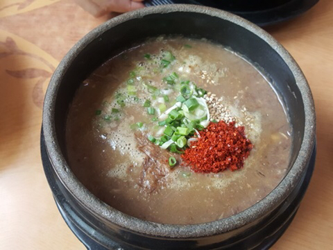 제주도 맛집 우진해장국 고사리육개장.gif | 인스티즈