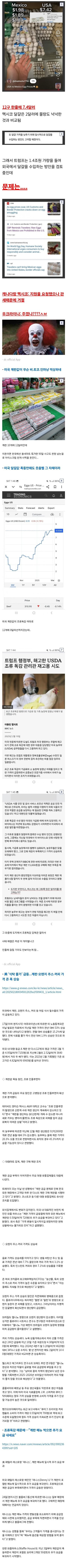 미국 계란값 1만원 돌파