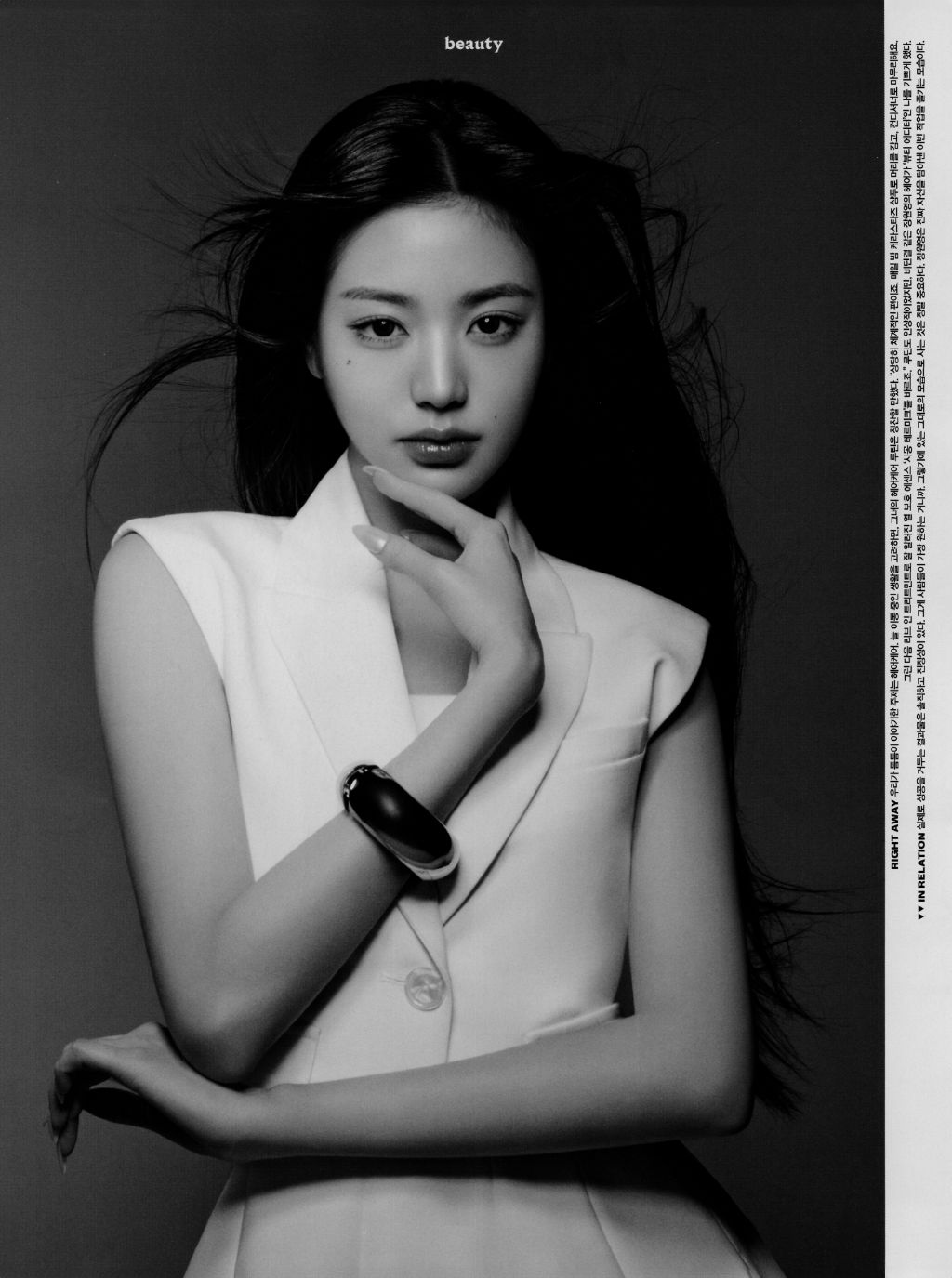 케라스타즈 x 보그 코리아 4월호 아이브 장원영 화보 | 인스티즈