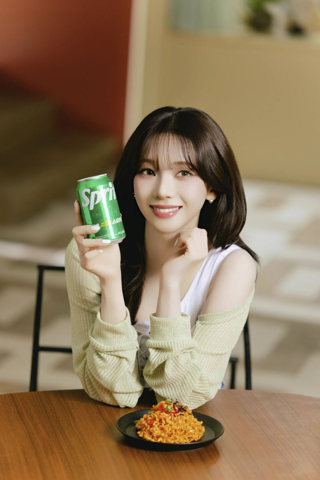 카리나 스프라이트 광고 B컷 사진 | 인스티즈
