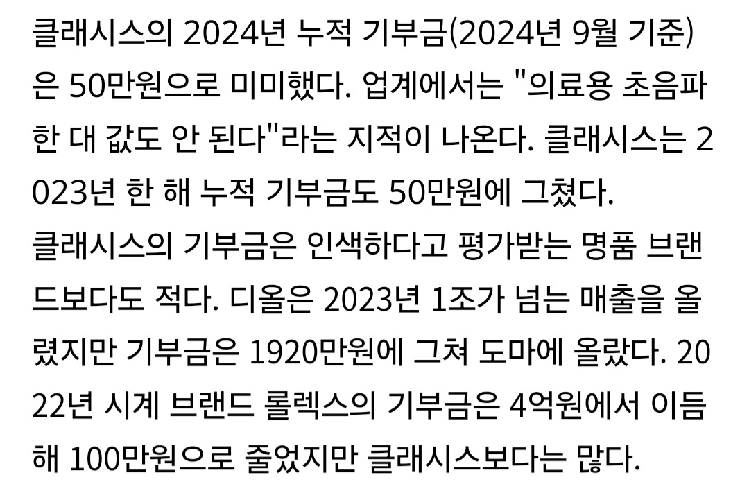 케톡 뎡배를 휩쓸고 있는 롤렉스 기부금액 100만원 + 기타 명품브랜드 | 인스티즈