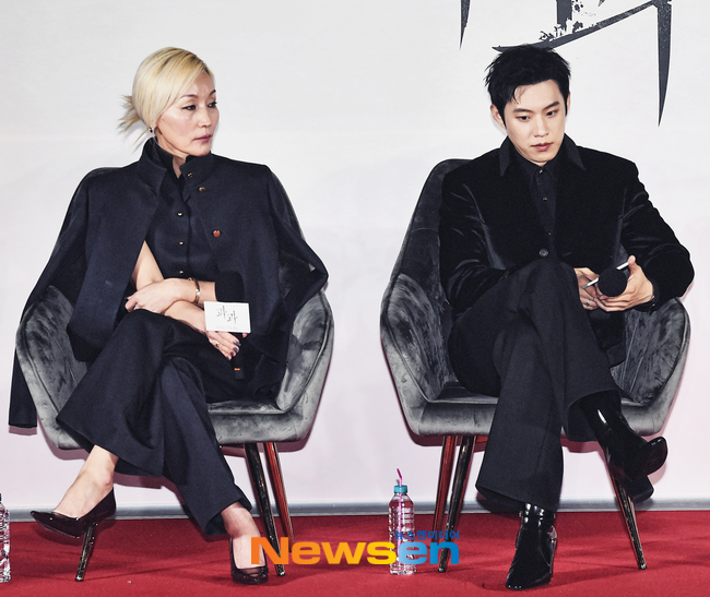 영화 파과 제작보고회 이혜영&김성철 투샷 | 인스티즈