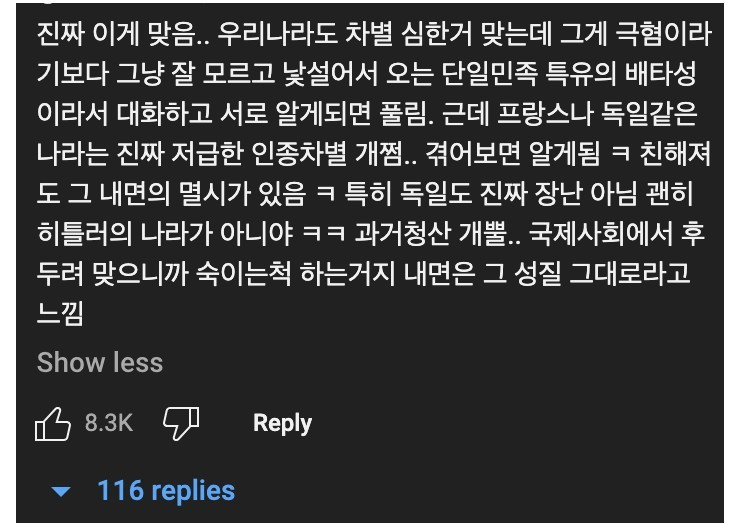 프랑스녀가 말하는 프랑스 인종차별 VS 한국 인종차별 | 인스티즈