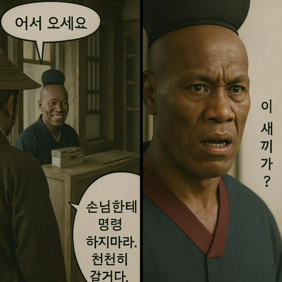 "손님에게 명령하지 마라" 리메이크 | 인스티즈