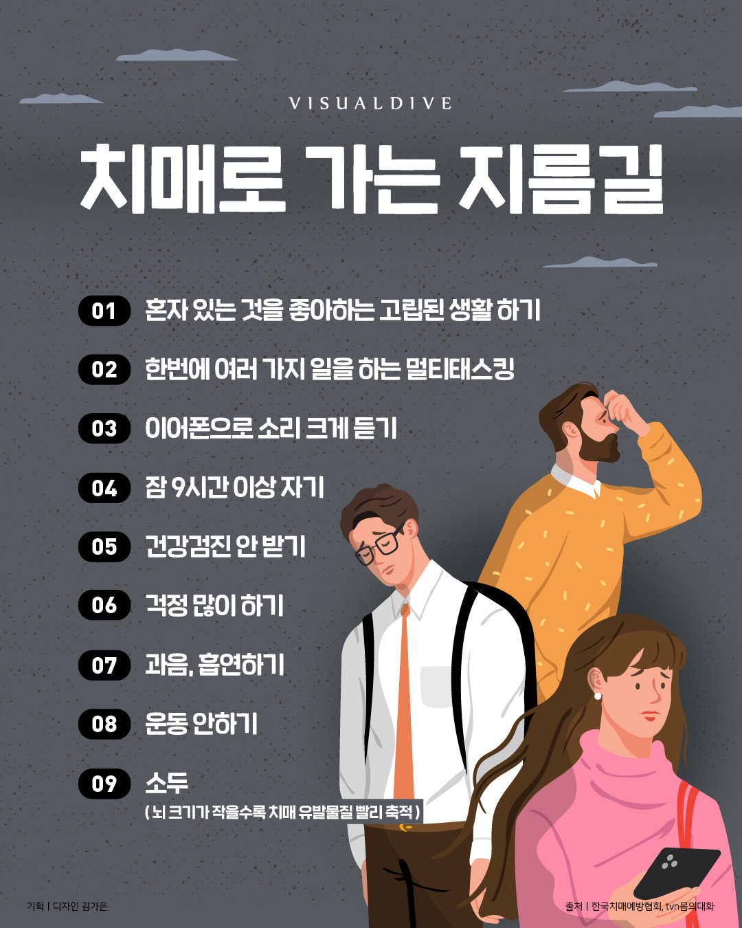  치매로 가는 지름길